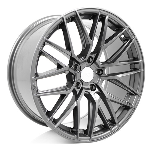 Rodas 19 Vorsteiner V-ff 107 5x112 Gti Jetta Fusca A3 A4 S3 Cor Grafite Metalizado