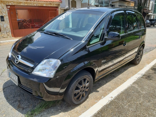 Meriva Maxx 1.8 Flex - 2006 - Completa - Preta