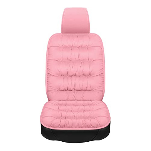 Funda De Asiento Acolchada, Cojín Cálido De Felpa Cor...