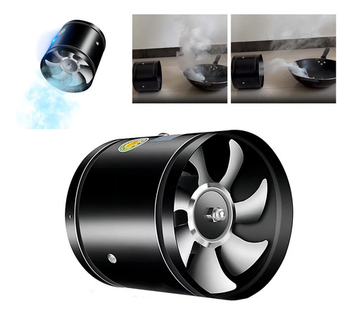 Extractor De Aire 8pulgadas Para Campanas. Ductos. Quinchos