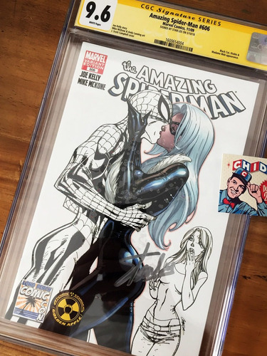 Comic Cgc - Amazing Spider-man #606 Stan Lee Firmado