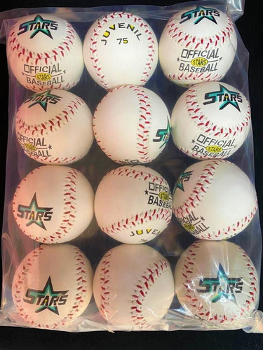 Pelota Beisbol Profesional Stars Juvenil 75 1ra Calidad