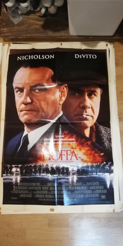 Afiche Original Cine Película Hoffa Nicholson Devito