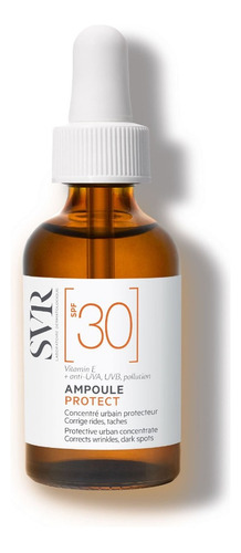 Spf 30 Ampule Protect Svr Suero Facial Con Protección Solar Tipo de piel Todo tipo de piel