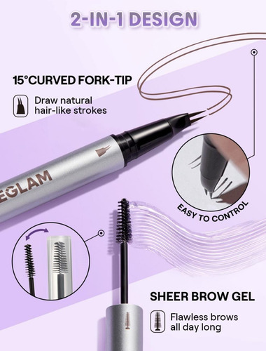 Lapiz De Cejas Sheglam Impermeable Ebony