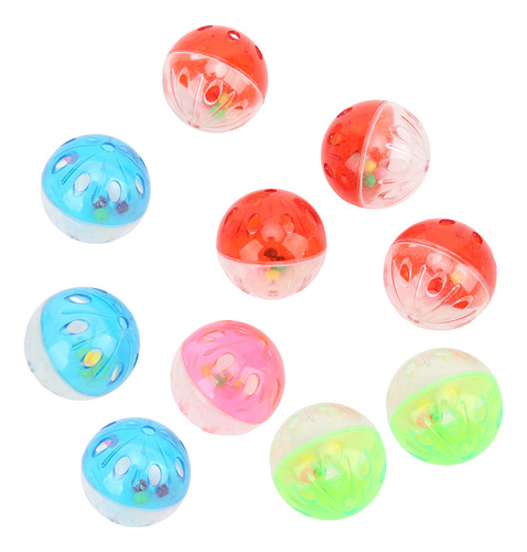 Pelota De Juguete Para Masticar Pájaros, 10 Unidades, Colori