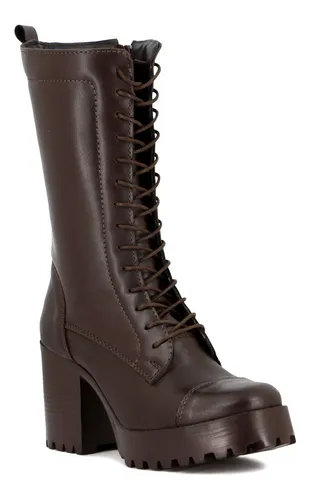 Botas altas acordonadas new arrivals