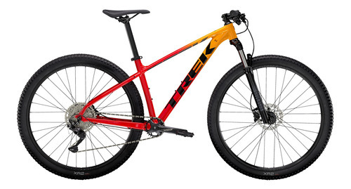 Bicicleta Aro 29 Trek Marlin 7 Tam: G (19) Cor Marigold to radioactive red fade Tamanho do quadro 19