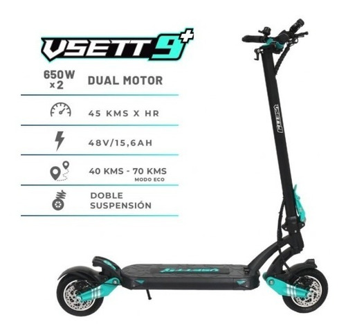 Imagen 16 de 19 de Scooter Electrico Vsett 9+