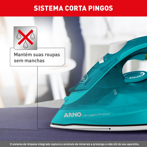 Ferro A Vapor Ultragliss Protect Com Base Durilium Airglide Fup1 220v