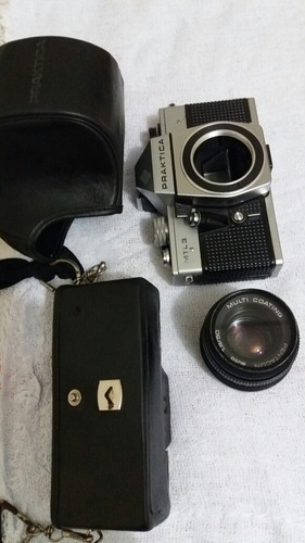 Antiga Câmera Alemã Praktica Mlt 3