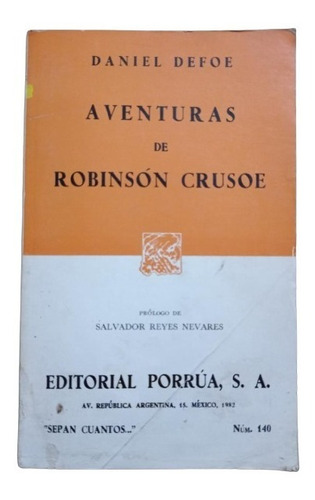 Aventuras De Robinson Crusoe - Daniel Defoe