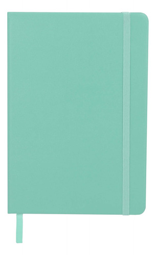 Libreta De Poliuretano Con 90 Hojas Rayadas Color Pastel 45p