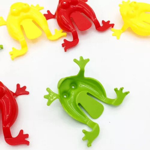 12pcs Brinquedo De Sapo Pulando Para Crianças