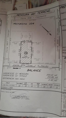 En Venta Taller O Local Sobre Presidente Peron Mirando De Frente Lado Izquierdo De 111.78m2 Totales F: 8277