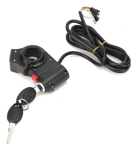 Patinetes Eléctricos Throttle, Pantalla Roja, Cierre Y Agarr