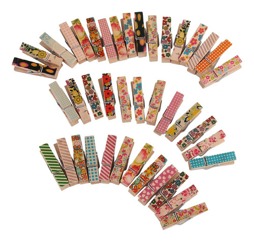 4 Set De 150 Pinzas De Madera Para Manualidades 4 Piezas