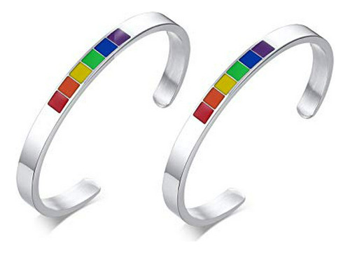 Ra De Puño - Stainless Steel Bangle Set Lesbian Gay Relation