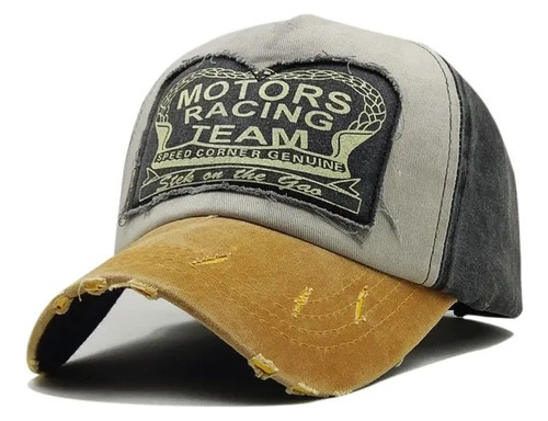 Gorra Cap Vintage Motor Racing Gastadas Trucker Importadas