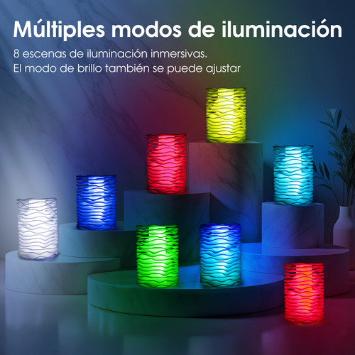 Luz TOKNEI STGK96613 color crema con pantalla color blanco 127V 17cm x 13.8cm x 13cm de diámetro
