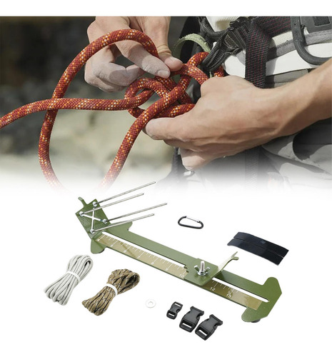 Set De Herramientas Para Crear Pulseras De Paracord, Verde