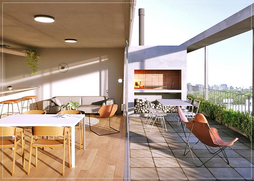 Venta Penthouse 2 Dormitorios Con Garaje En Cordón Sur | Terraza Y Parrillero | A Estrenar 2025!