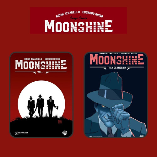 Moonshine 1 Y 2 - Azzarello -eduardo Risso- Historieteca