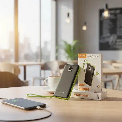 Power Bank Kaidi 10000mah Carregador Portátil,celularknc8881