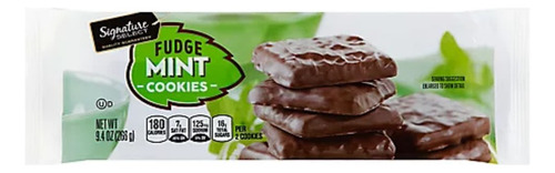 Signature Select Galletas De Menta Con Chocolate 266 Gr