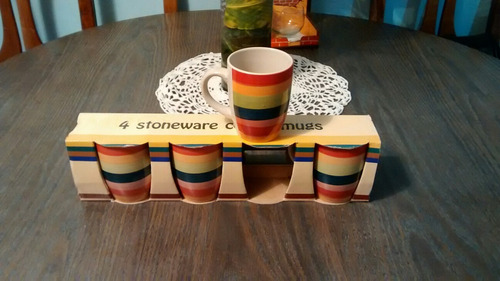 Set De 4 Mugs (Usado)