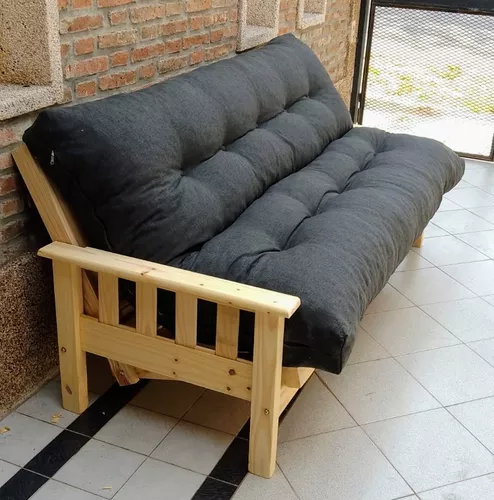 Futon Gris  MercadoLibre 📦