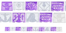 Comprar Papel Picado En Plastico Semana Santa 100 Tiras De 5m (500m)