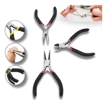 Comprar Kit 3 Alicates Corte Eletrônica Artesanato Bijuterias Bico