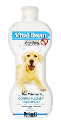 Shampoo Antipulgas Vital Derm Con Aloe Y Pantenol Vetlinex