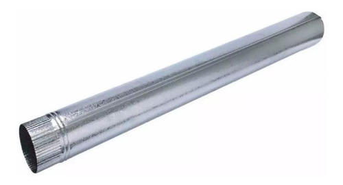Caño / Tubo Zinc Ventilación De 5 Pulgadas X 1 Metro