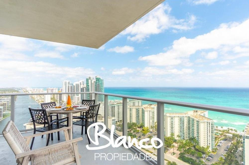 Imagen 1 de 21 de Alquiler Temporal! De Espectacular Tres Ambientes Con Gran Vista En Hyde Beach House - Miami