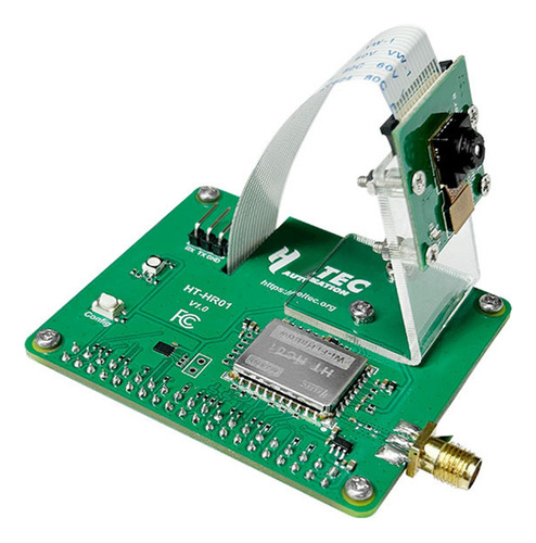 Módulo Wifi Halow Hr01 Pi-camlow Para Raspberry Pi Hat 5mp C
