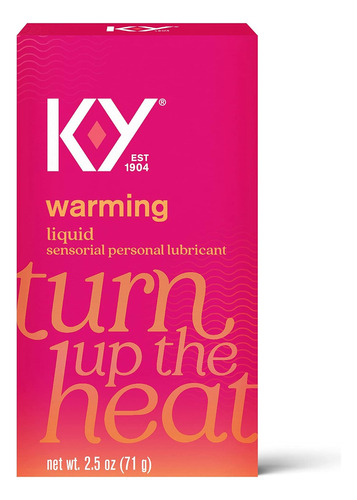 K-y Calentamiento Lubricante Líquido 2,5 oz