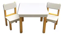 Comprar Mesa Infantil Didáctica + 2 Sillas Con Pizarra O Pizarrón