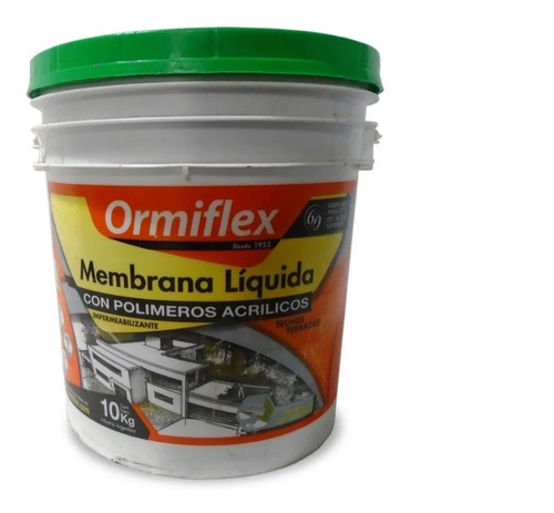 Membrana Liquida X 4 K Para Techos Terrazas Paredes Ormiflex