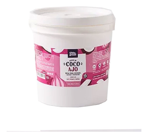 Aceite Coco Chia Graal Sabor Ajo X 4 Litros