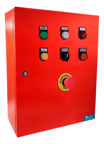 Painel De Comando Bomba De Incêndio 15cv 220v C/alarme