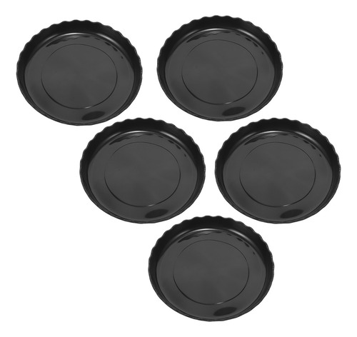 Base Circular Para Macetas Con Forma De Bandeja, 5 Unidades