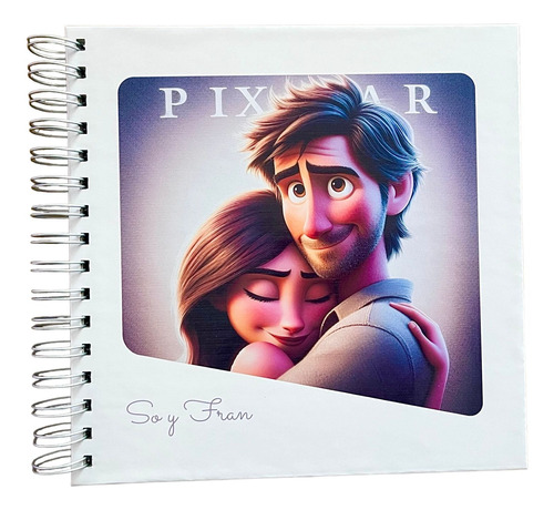 Fotolibro Personalizado Con Imágenes Estilo Pixar Y Fotos