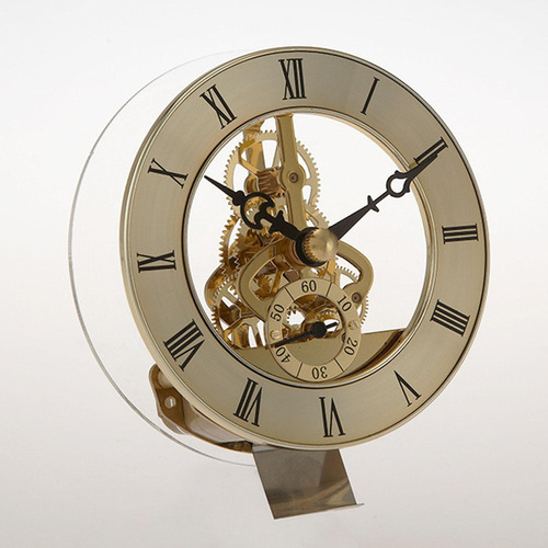 Mecanismo De Reloj De Engranajes Vintage, Juego De Oro