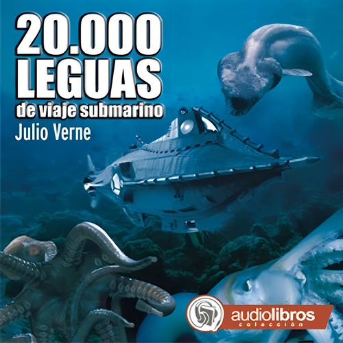 20.000 Leguas De Viaje Submarino Audilibro, De Vários. Editorial Crucigramas Tematicos, Tapa Blanda En Español