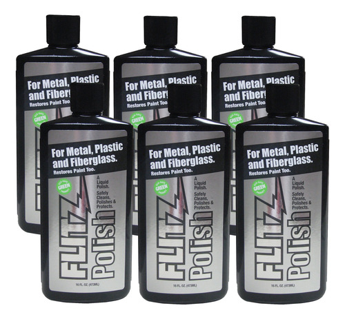 Flitz Liquido Limpiador Y Pulido Multiusos Para Metal, Plast