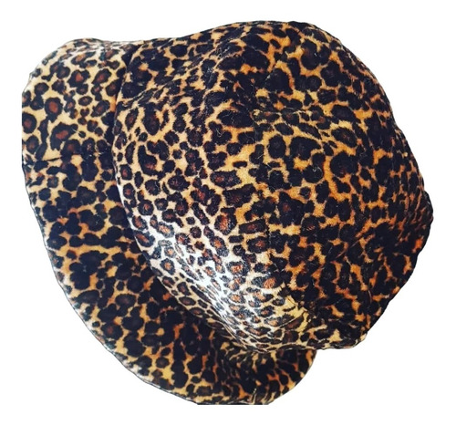 Gorro Piluso Piel Sintética Animal Print