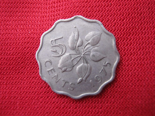 Swaziland 5 Cent 1974 - 75