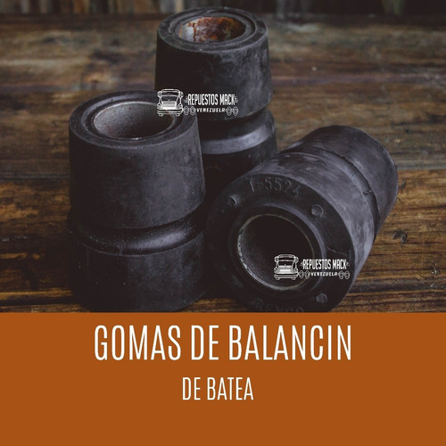 Gomas O Bujes De Balancin Para Bateas Tipo Reyco Nacionales